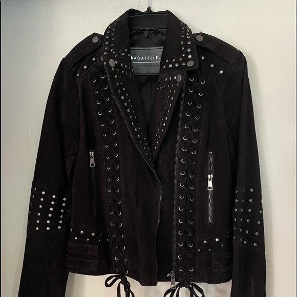 Ladies’ Bagatelle.NYC leather jacket. Small, lined - Picture 1 of 5